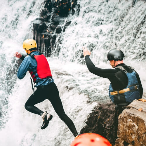 Liverpool Stag Do Activities Gorge Walking