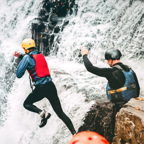 Gorge Walking Liverpool Birthday