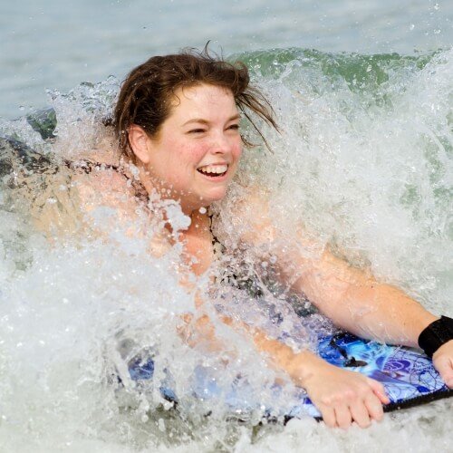 Bodyboarding Newquay Hen