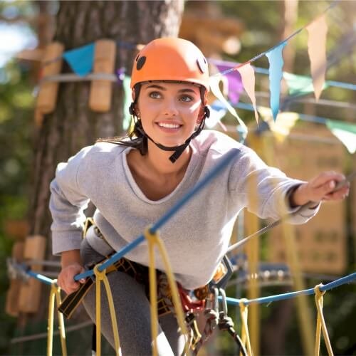 Cardiff Hen Do Activities High Ropes