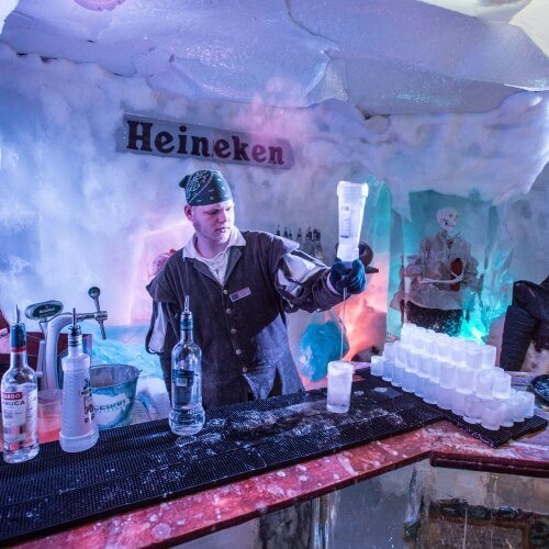 Budapest Stag Do Activities Ice Bar