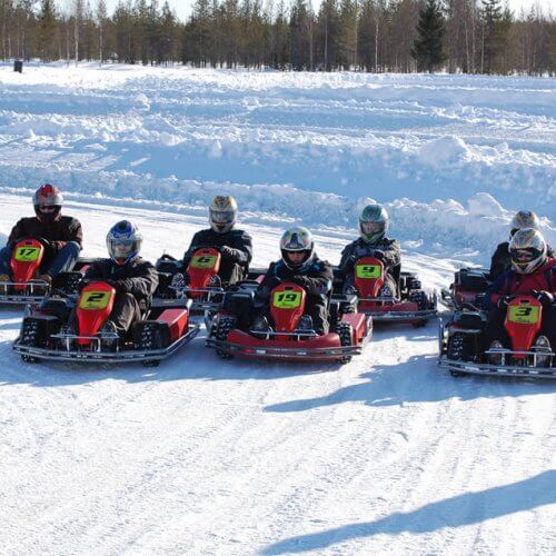 Ice Go Karting Riga Stag