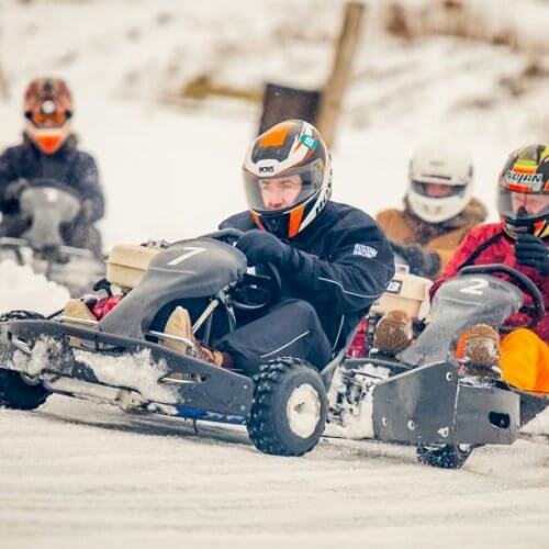 Ice Go Karting Riga Stag