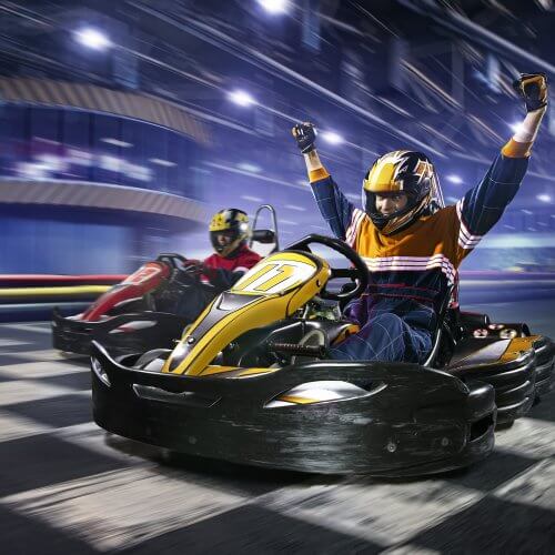 Newcastle Stag Night Activities Indoor Karting Grand Prix