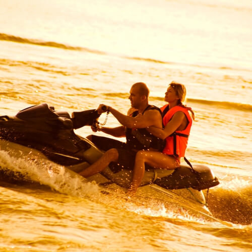 Jet Skiing Magaluf Hen