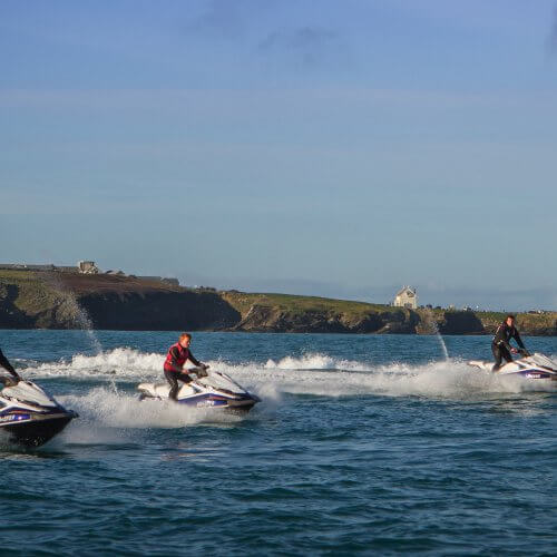 Jet Skiing Newquay Hen