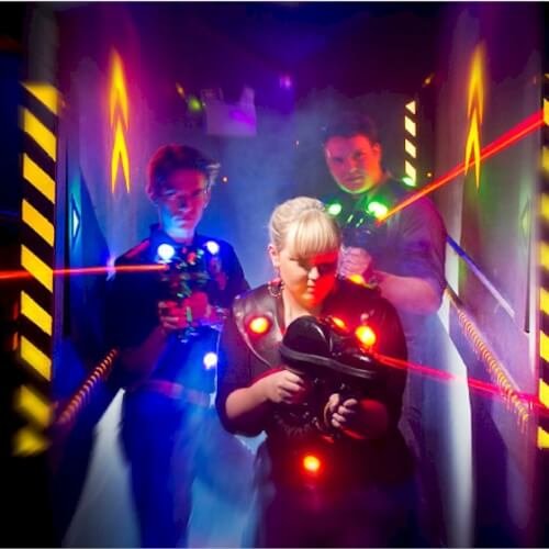 Laser Quest Prague Hen