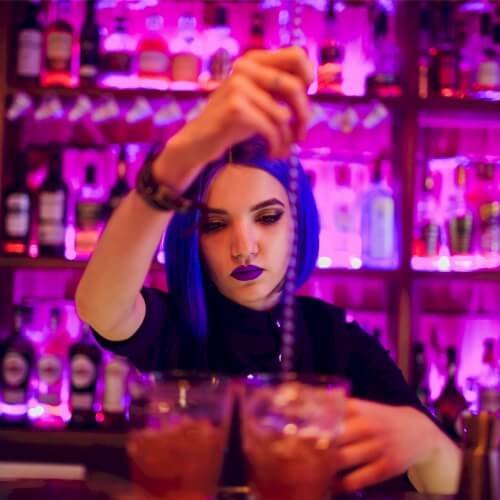 Cocktail Making and Club Portsmouth Hen