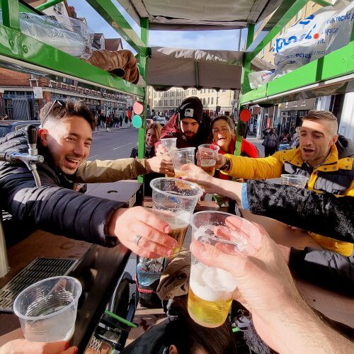 Edinburgh Stag Do Activities Beer Bike