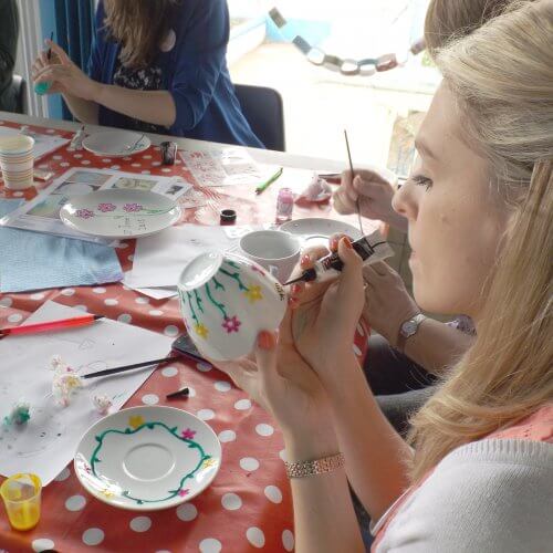 Bournemouth Hen Activities Mobile Ceramic Painting