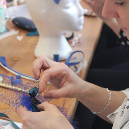 Cardiff Birthday Activities Mobile Fascinator Making