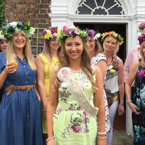 Leicester Hen Night Activities Mobile Flower Crowns