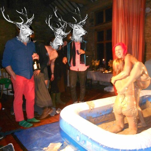 Mud Wrestling Budapest Stag