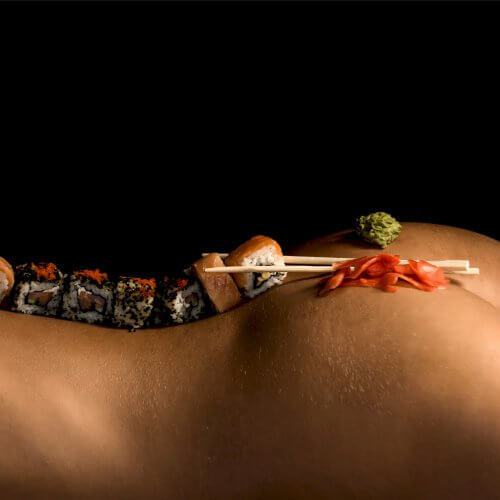Budapest Stag Activities Naked Body Sushi Buffet
