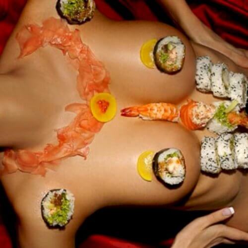 Naked Body Sushi Buffet Budapest Stag