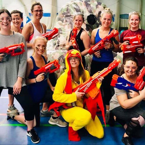 Milton Keynes Hen Do Activities Mobile Nerf Wars