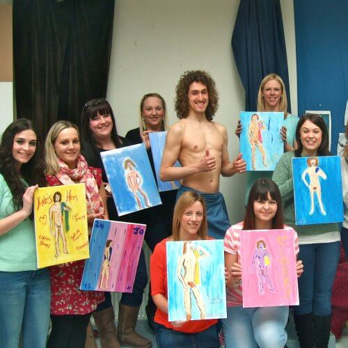 Nude Life Drawing Newquay Birthday