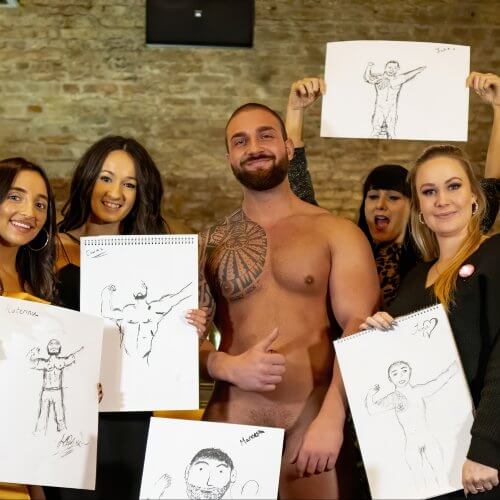 Nude Life Drawing in Leicester Birthday Activity Ideas
