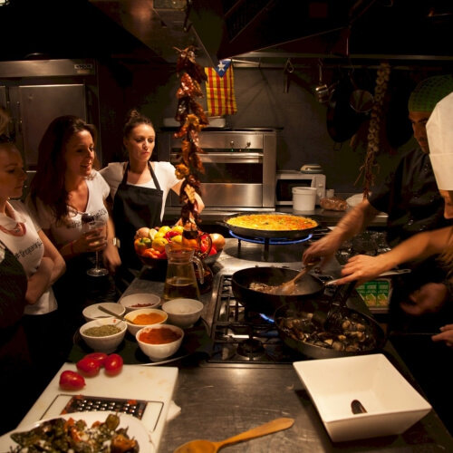 Barcelona Hen Do Activities Paella Cooking Class