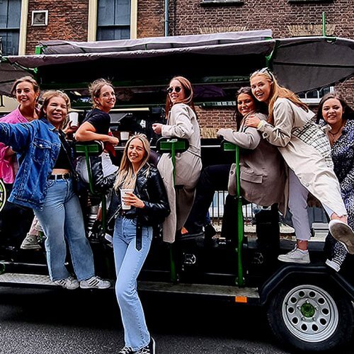 London Hen Do Activities Prosecco Bike