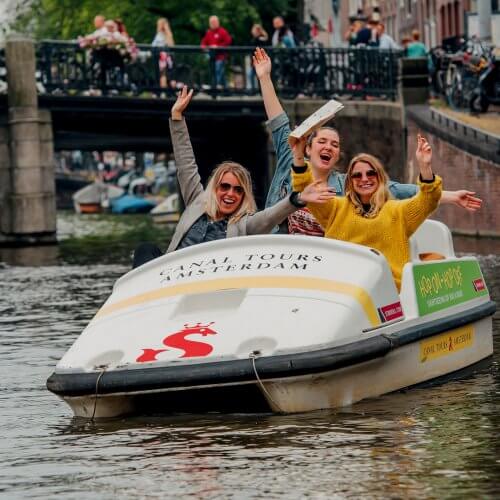 Pedalo Treasure Hunt Amsterdam Hen