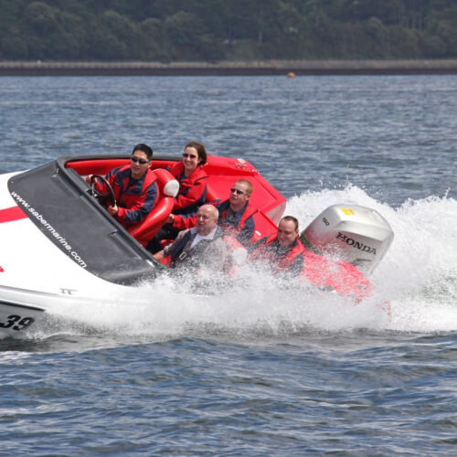 Portsmouth Stag Night Activities Powerboat Thriller