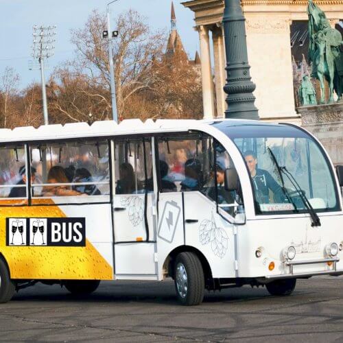 Prosecco Bus Budapest Hen