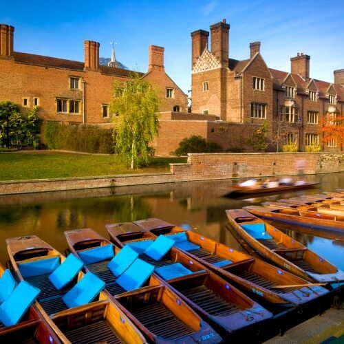 Punting Cambridge Hen