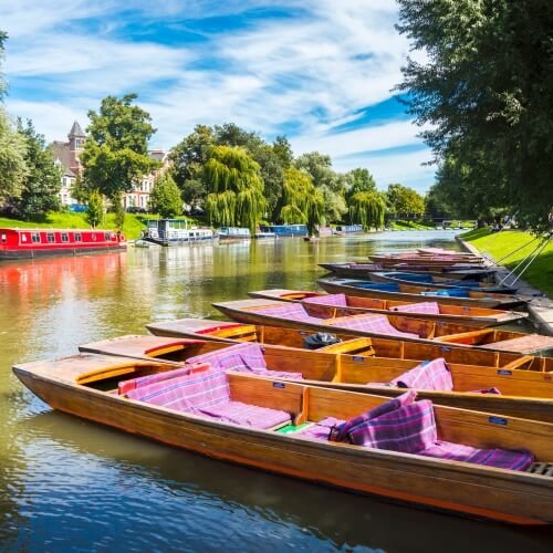 Punting Cambridge Birthday