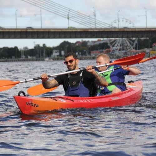 Kayaking Riga Stag