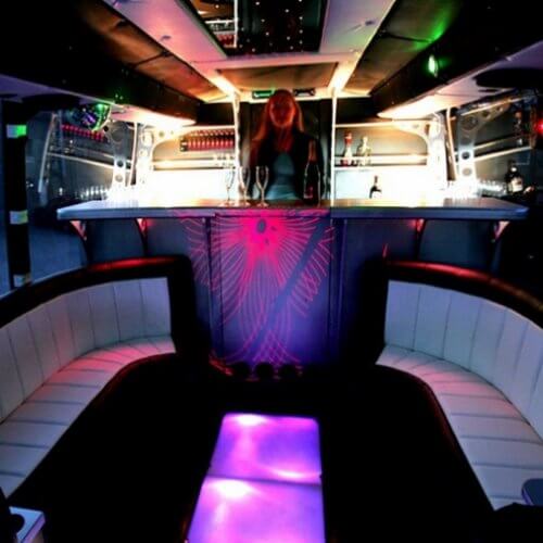 Party Bus with Lesbian Show Riga Stag