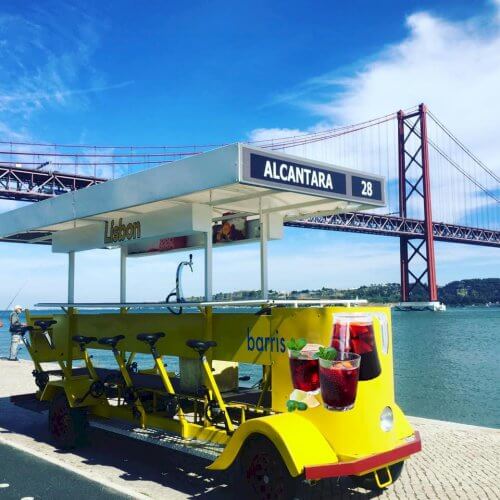 Lisbon Hen Do Activities Sangria Bike