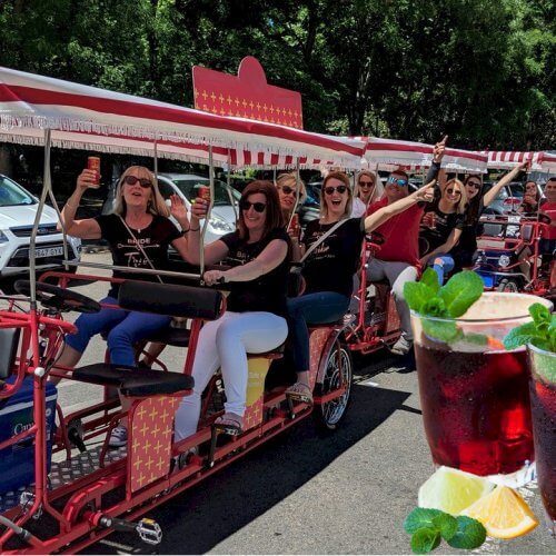  Hen Activities Sangria Bike