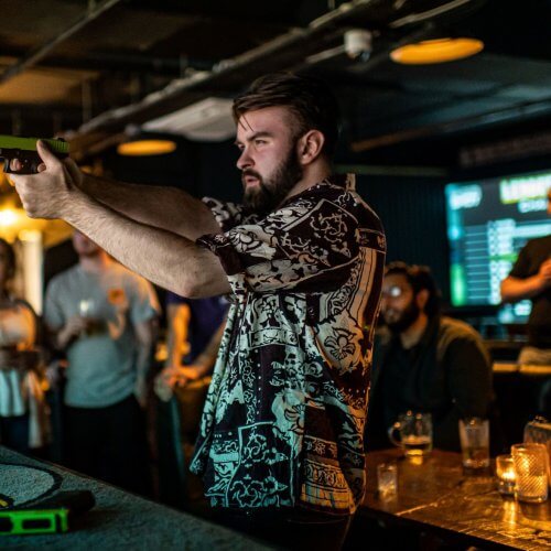 Shoot. Drink. Reload. Manchester Stag