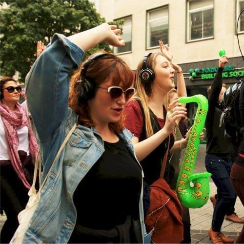 Barcelona Hen Do Activities Silent Disco Tour