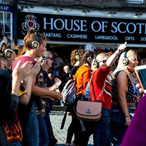 Silent Disco Tour Edinburgh Stag