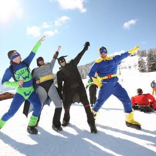 Skiing Snowboarding Madrid Stag