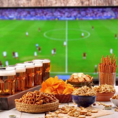 Sports Bar and Food Barcelona Party
