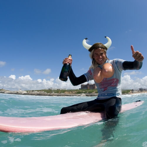 Surfing Newquay Birthday