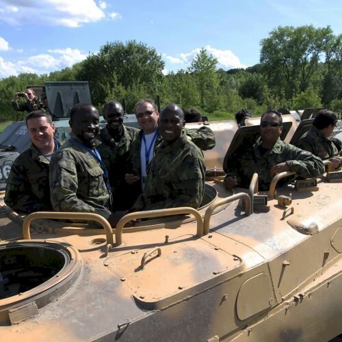 Tank Driving Prague Birthday