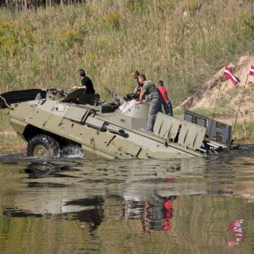 Tank Ride Riga Stag