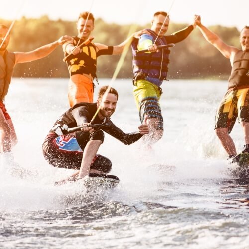 Benidorm Stag Activities Water Skiing