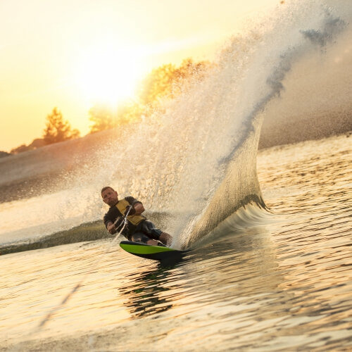 Water Skiing Reading Hen