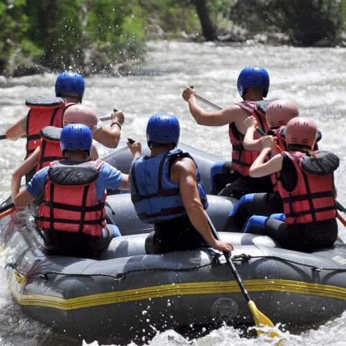 White Water Rafting Glasgow Hen