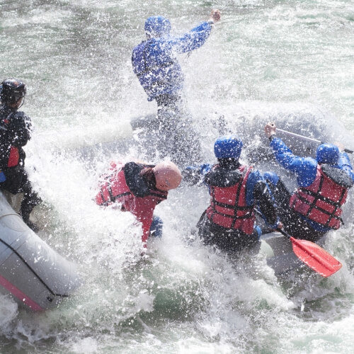 White Water Rafting Liverpool Stag
