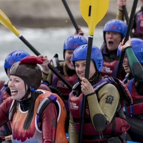 Edinburgh Hen Activities White Water Rafting