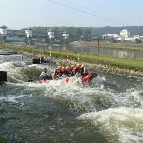 White Water Rafting Prague Stag