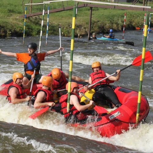 White Water Rafting Prague Hen