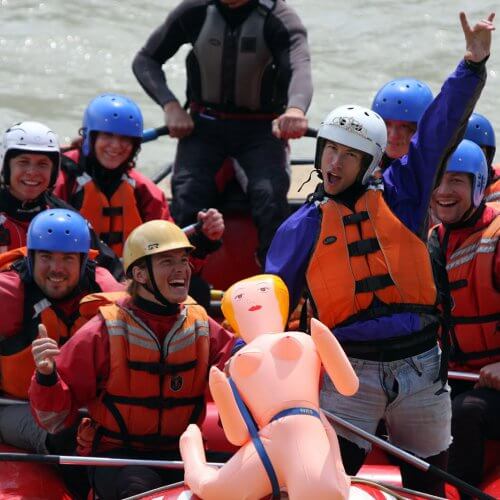 Sofia Stag Activities White Water Rafting