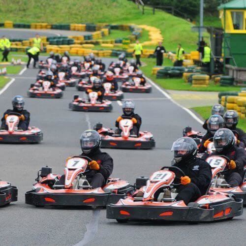 Maga Karts in Magaluf Stag